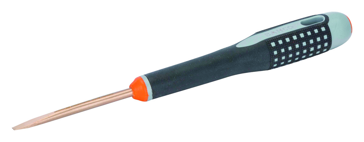Bahco gleufschroevendraaier | ERGO™ | vonkvrij | koper beryllium | 0.8 mm x 5 mm x 75 mm - NSB300-5-75