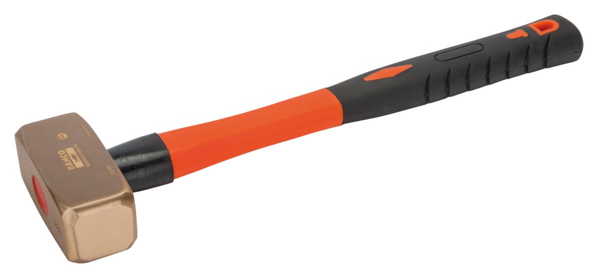 Bahco Moker | fiberglas handgreep | vonkvrij | aluminium brons | 2.5 kg NSB500-2500-FB