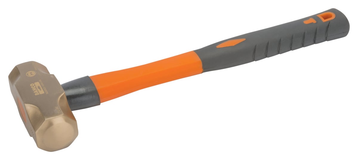 Bahco Voorhamer | fiberglas handgreep | vonkvrij | koper beryllium | 1.5 kg NSB502-1500-FB