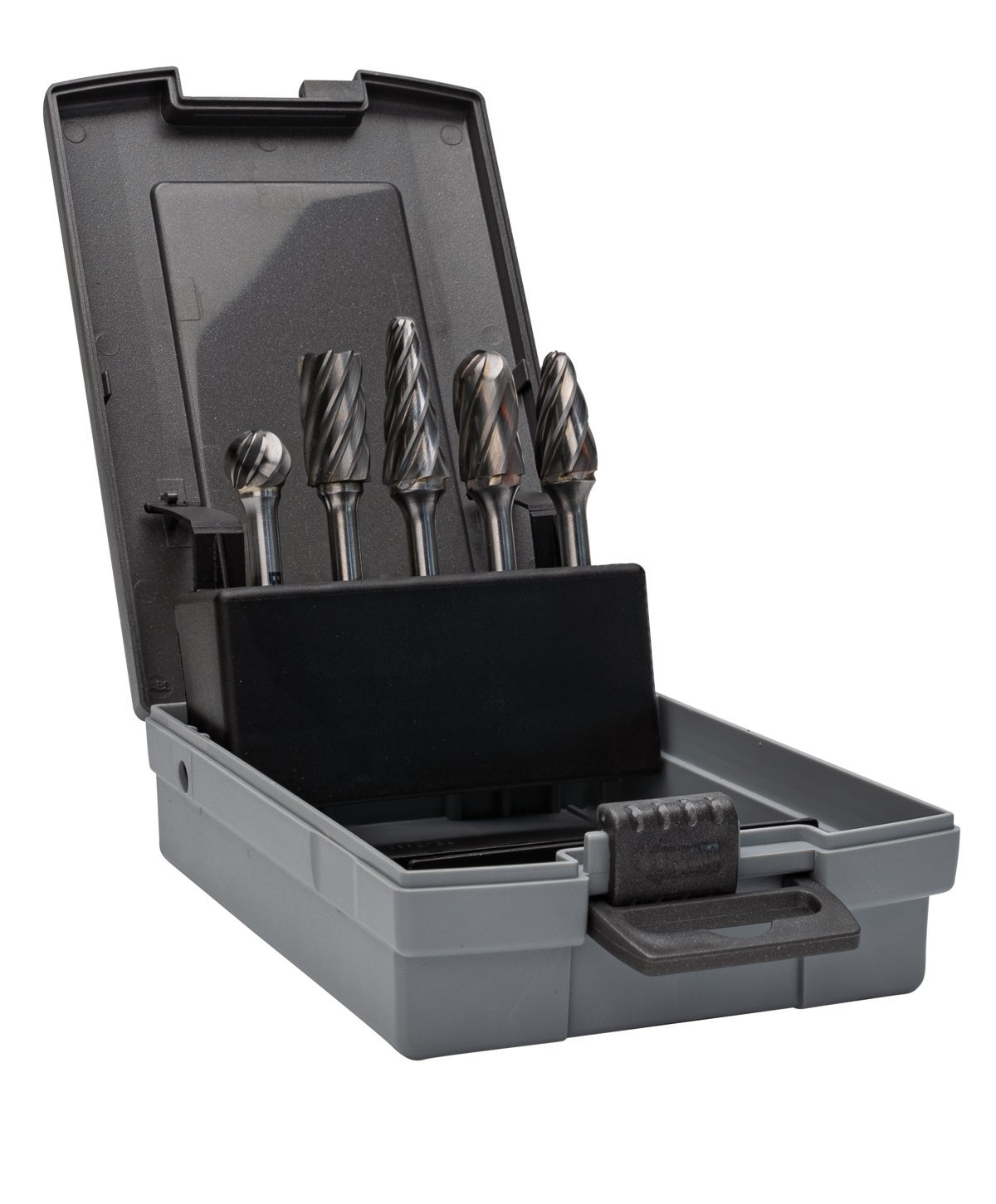 Bahco Stiftfrezenset | hardmetaal | voor aluminium 5-delig in kunststof koffer RB-SET-AL06-5P