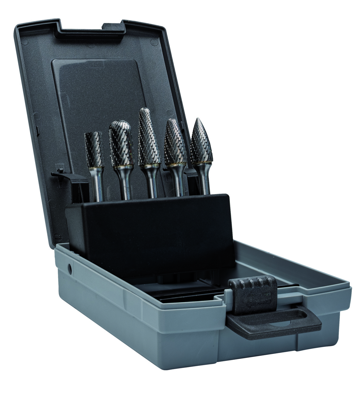 Bahco Stiftfrezenset | hardmetaal | voor metaal 5-delig in kunststof koffer RB-SET1-M06X-5P