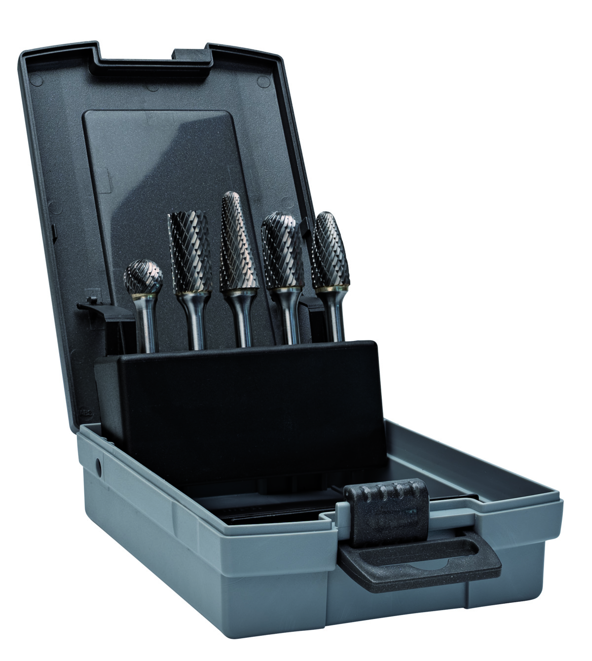 Bahco Stiftfrezenset | hardmetaal | voor metaal 5-delig in kunststof koffer RB-SET2-M06X-5P