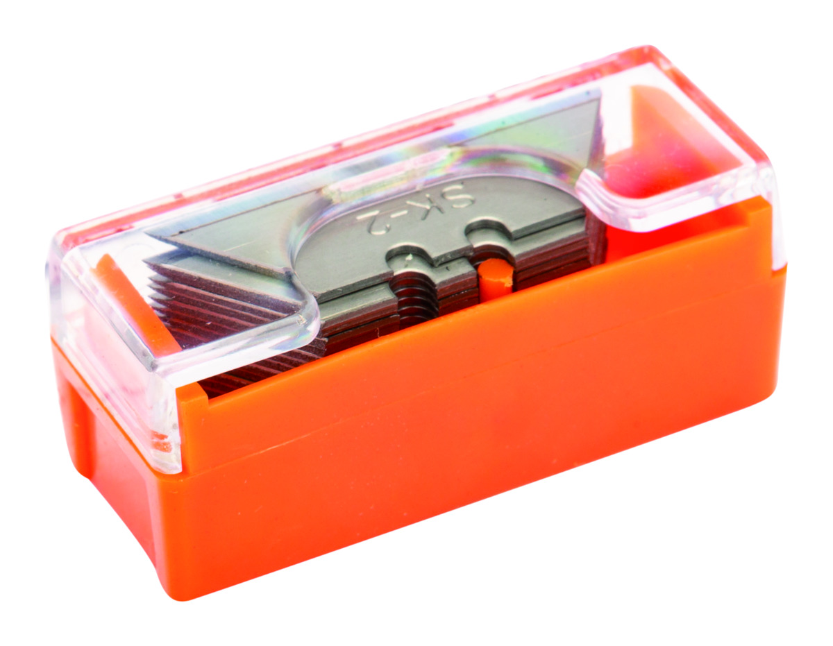 Bahco Reservemessen | trapezevormig | voor SQZ-MINI - 15-delig - dispenser - SQZ-MINI-BLADE