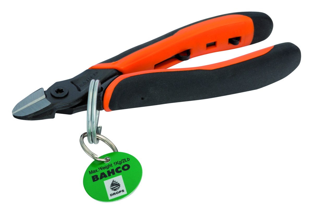 Bahco Zijsnijtang ERGO™ | met veiligheidsring | tweecomponentengreep | gefosfateerd | 140 mm - TAH2101G-140