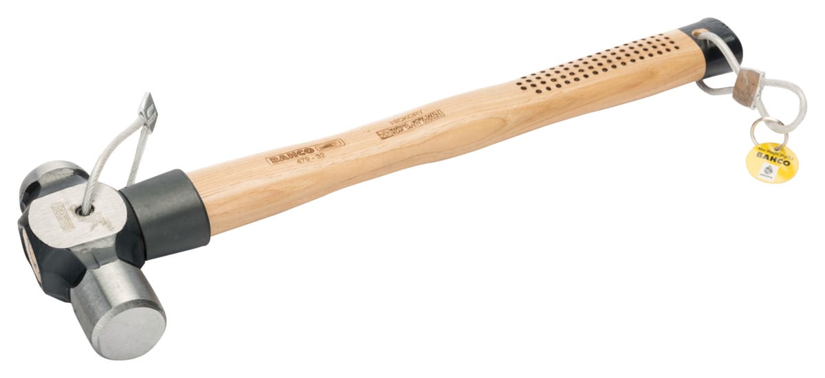 Bahco Bolbankhamer | met metalen draadlus | hickoryhouten greep | 900 g TAH479-32
