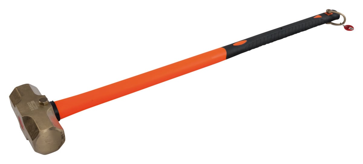 Bahco Moker | met metalen draadlus | vonkvrij | aluminium brons 4 kg TAH487-5200