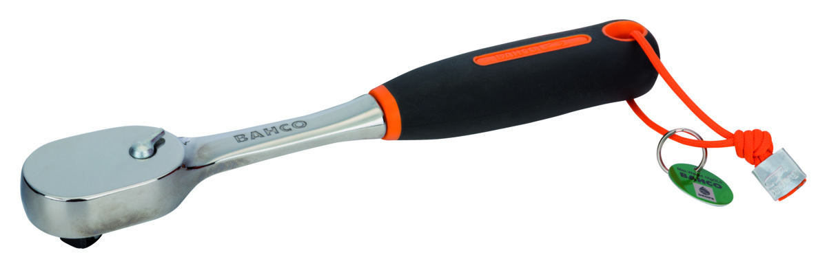 Bahco Omschakelbare ratel 1 2" met peervormige kop | met Dyneema koord | met 80 tanden en actiehoek van 45° | 270 mm TAH8150-1 2