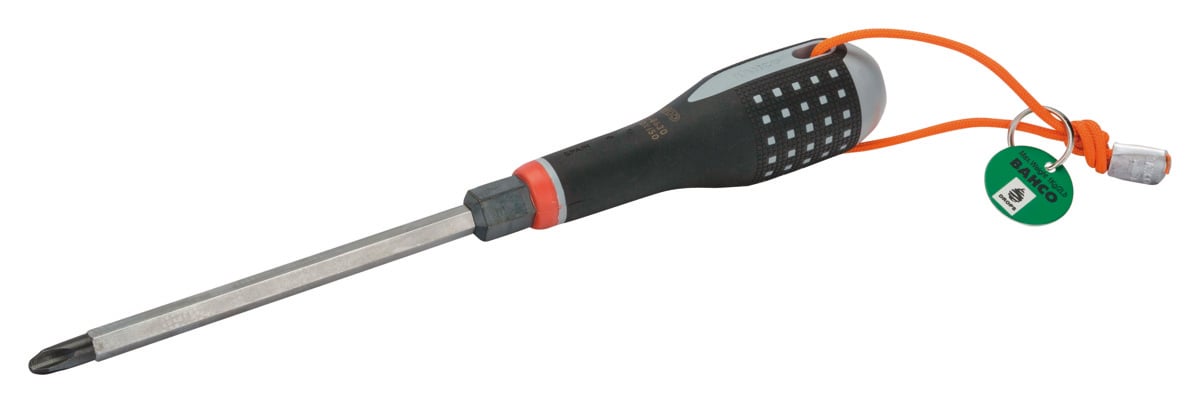 Bahco Schroevendraaier ERGO™ | met veiligheidsring | driecomponentengreep | zeskantkling | Phillips | PH3 x 150 mm TAH TAHBE-8630