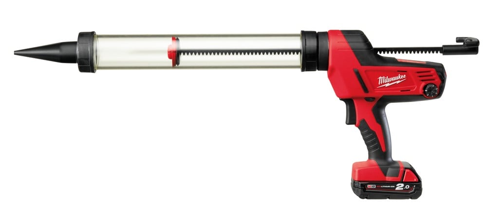 Milwaukee C18 PCG/600T-201B Li-Ion accu-kit-/lijmpistool - 4933441808