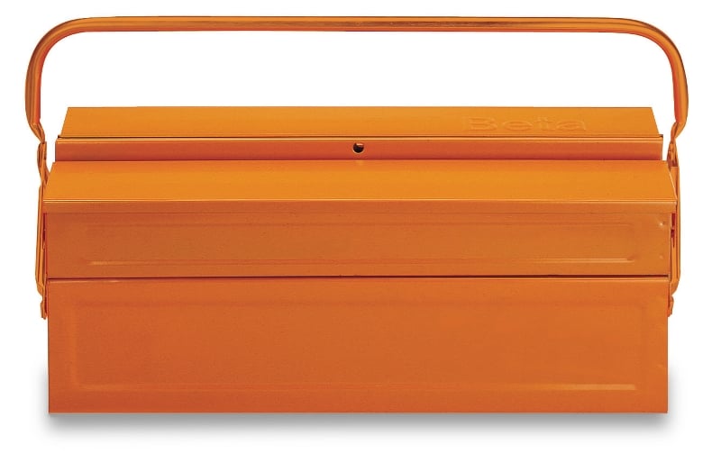 Beta Gereedschapskist uitklapbaar, driedelig, plaatstaal C19 - 021190001