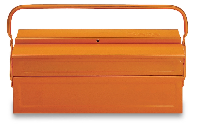 Beta Gereedschapskist uitklapbaar, driedelig, plaatstaal C19L - 021190002