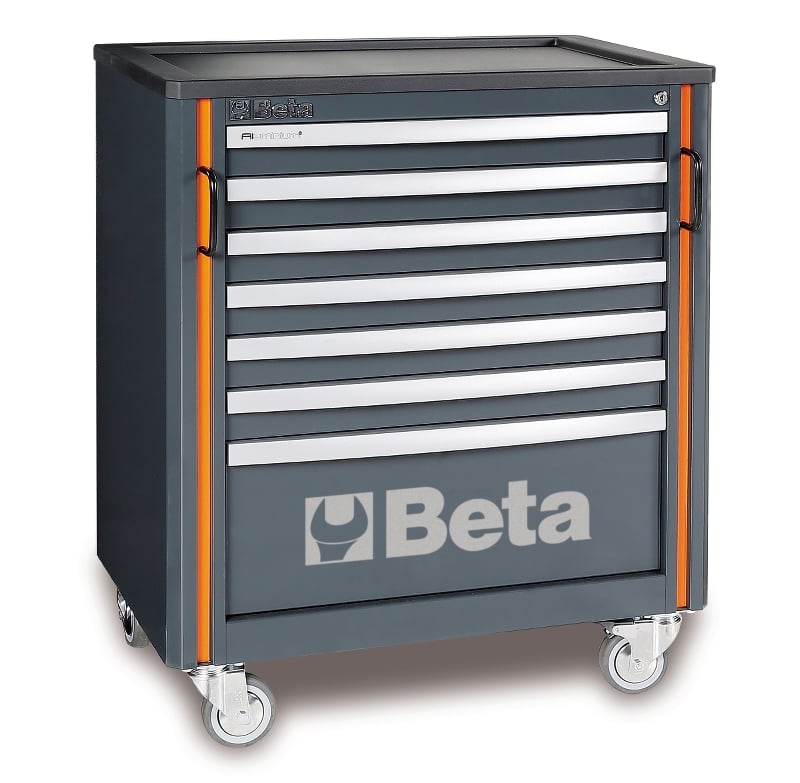 Beta Gereedschapswagen met zeven landen, passend in werkplaatscombinaties C55C7 - 055000201