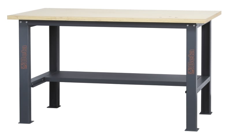 Beta C58Bc-W1,6 Werkbank | Met houten werkblad - 058000601