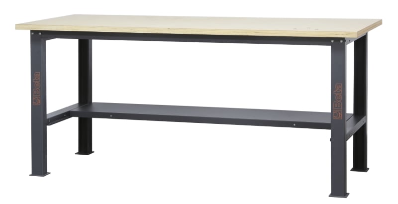 Beta C58Bc-W2,1 Werkbank | Met houten werkblad - 058000621