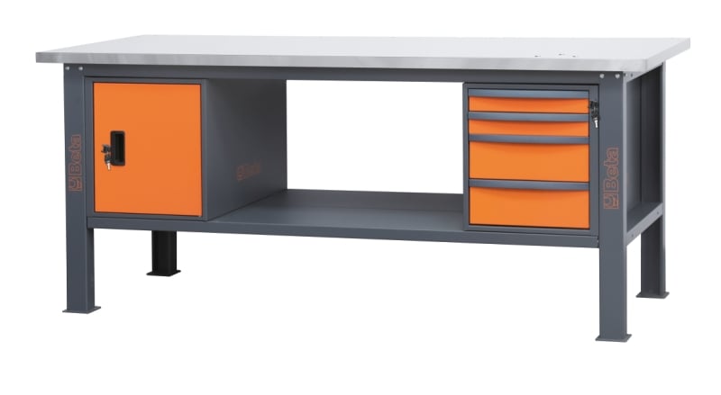 Beta C58Bc-X2,1 4Ca/A Werkbank | Werkblad inox - 058000628
