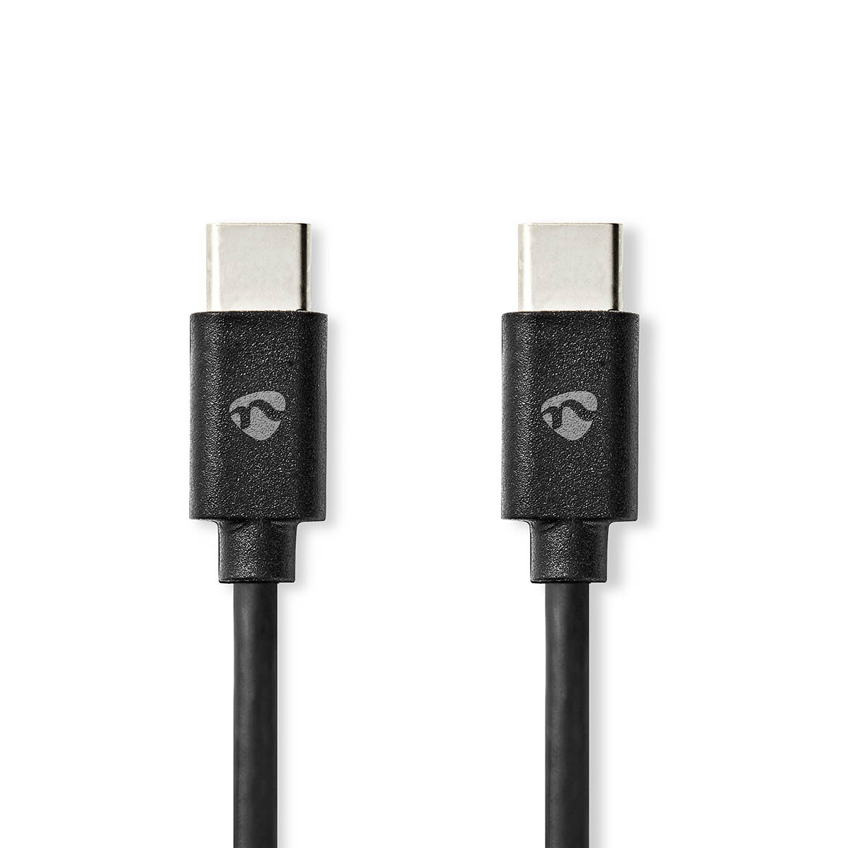 Nedis USB-C™-kabel | USB 2.0 | 60 W | 480 Mbps | 3 m | Zwart - CCGB60700BK30