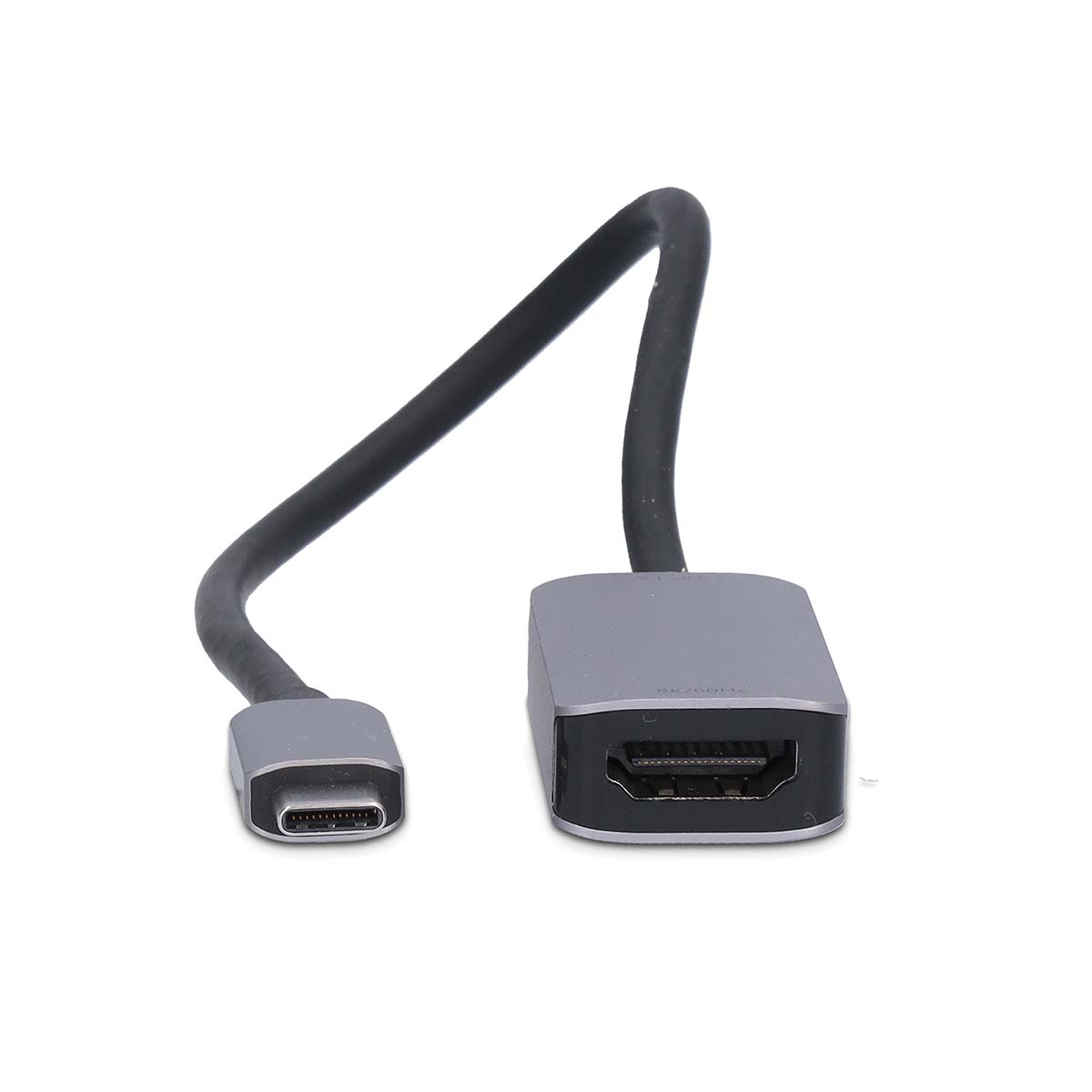 Nedis USB-C™ Adapter | USB 3.2 Gen 1 | USB-C™ Male | HDMI™ Output | 8K@60Hz | 0.20 m | Rond | Vernikkeld | PVC | Zwart | Doos CCGB64660BK02
