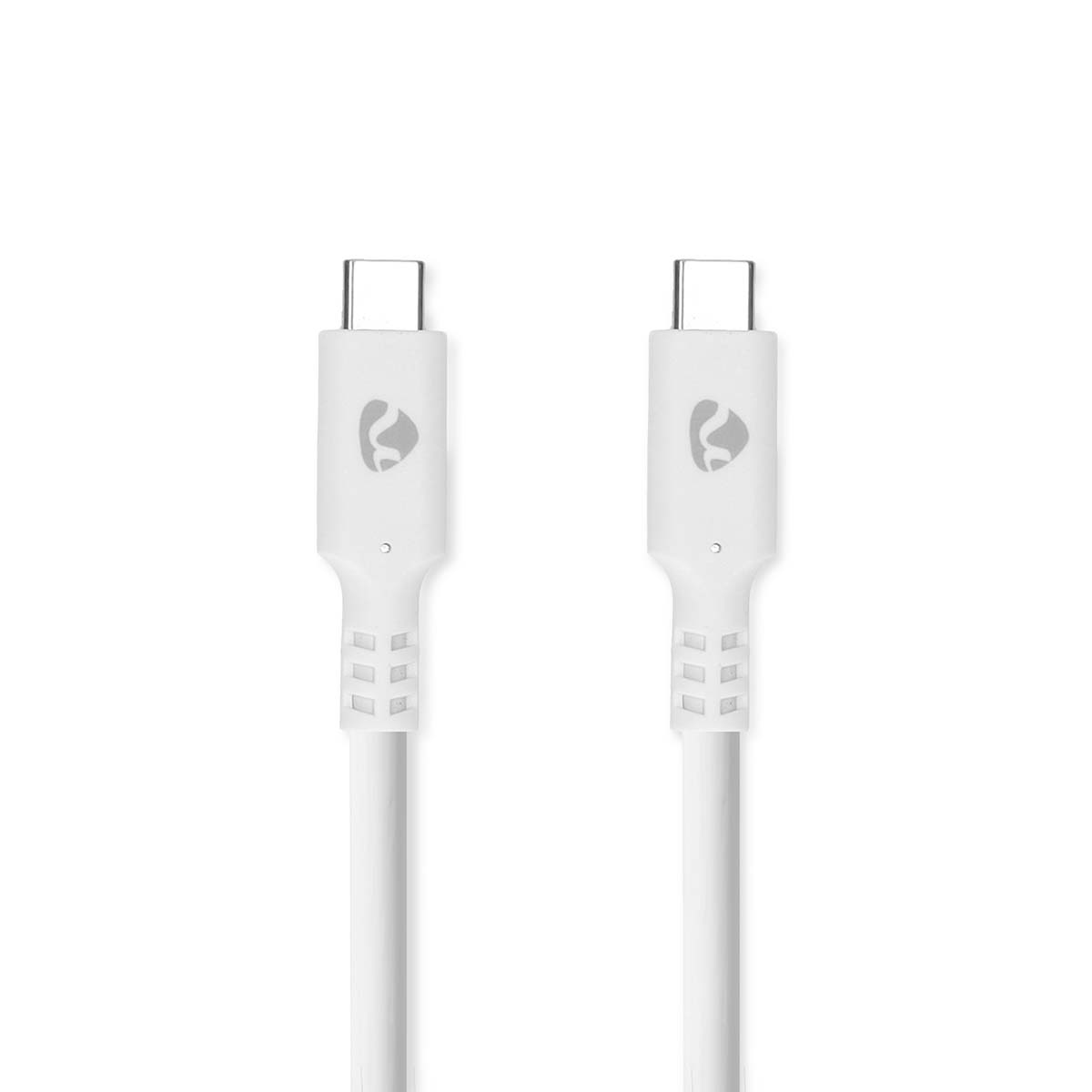 Nedis USB-C™-kabel | USB 3.2 Gen 1 | 60 W | 4K@60Hz | 5 Gbps | 1 m | Wit - CCGB64700WT10
