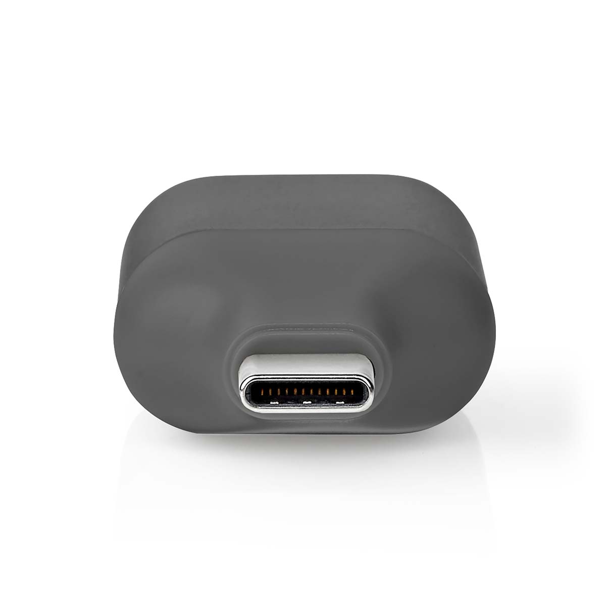 Nedis USB-C™ Adapter | USB 3.2 Gen 1 | USB-C™ Male | VGA Female 15p | Full HD 1080p | Rond | Vernikkeld | Grijs / Zwart | Doos - CCGB64850GY