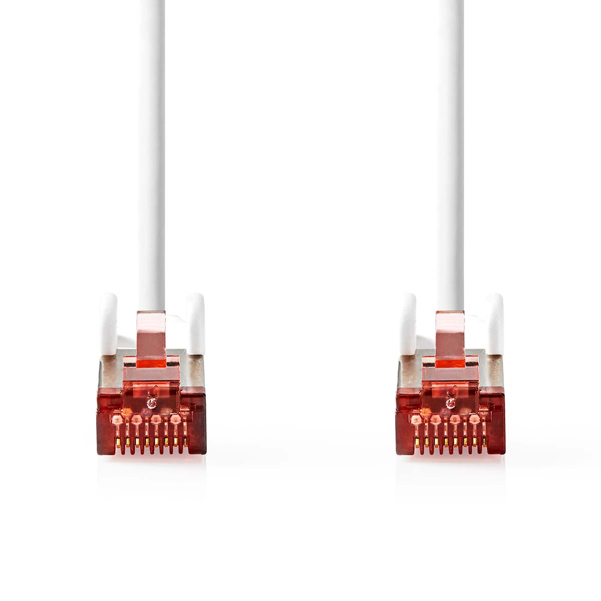 Nedis CAT6a netwerkkabel | S/FTP | RJ45 Male | RJ45 Male | 3.00 m | Rond | LSZH | Wit | Doos - CCGB85330WT30