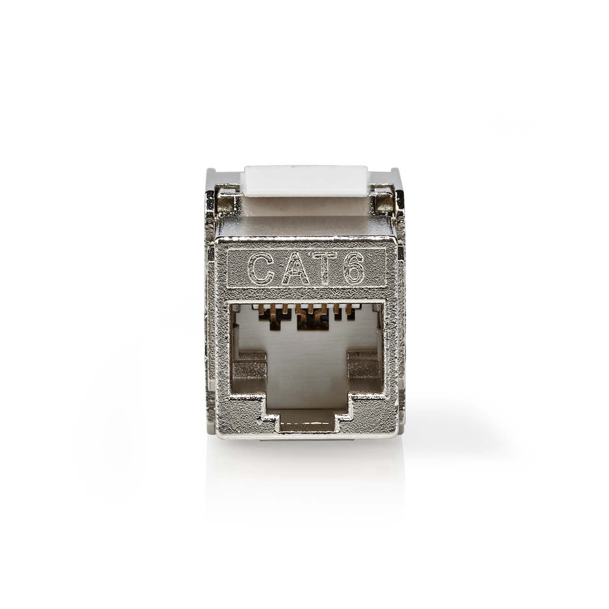Nedis Keystone | CAT6 | RJ45 Female | S/FTP | Metaal | Doos - CCGB89720ME