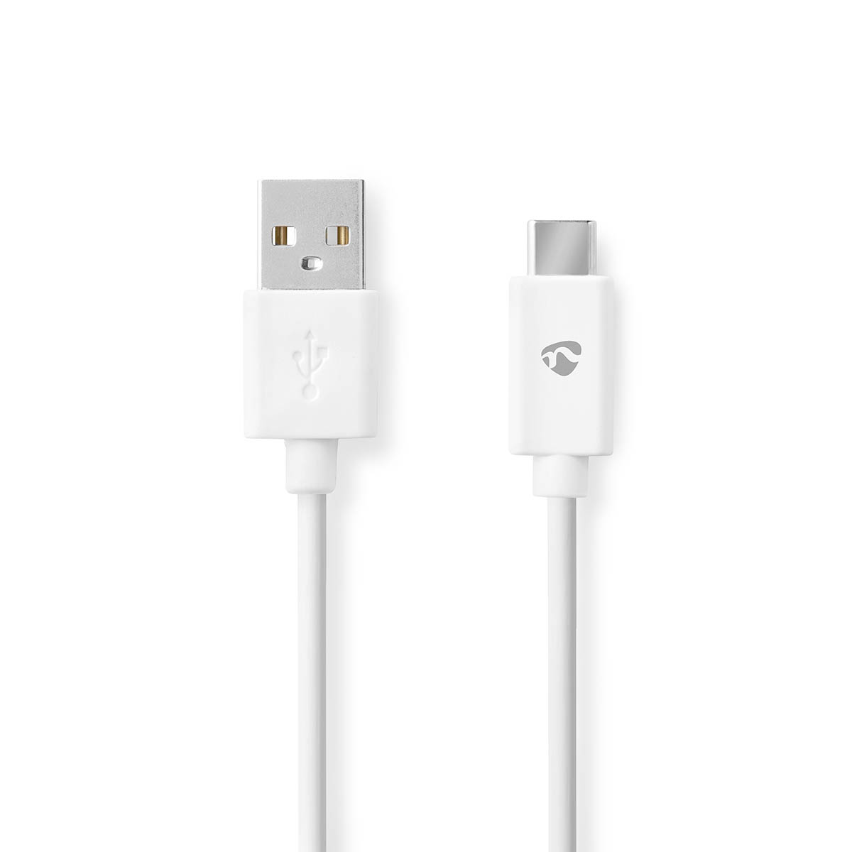 Nedis USB-A-naar-USB-C™-kabel | USB 2.0 | 15 W | 480 Mbps | 2 m | Zwart - CCGL60600WT20