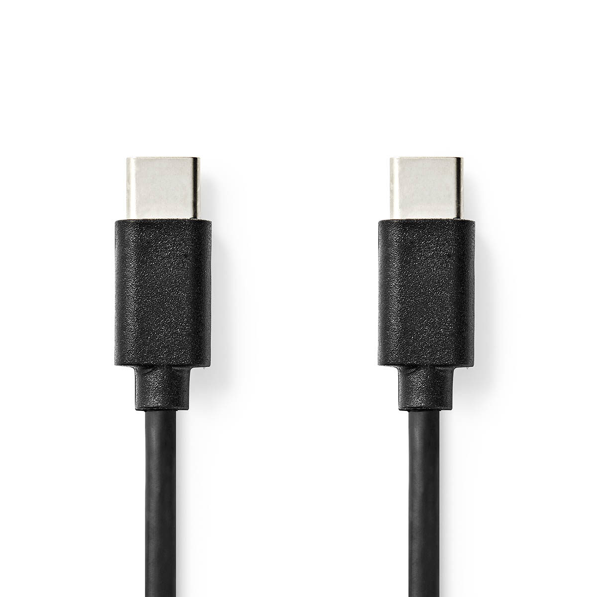 Nedis USB-C™-kabel | USB 2.0 | 60 W | 480 Mbps | 2 m | Zwart - CCGL60700BK20
