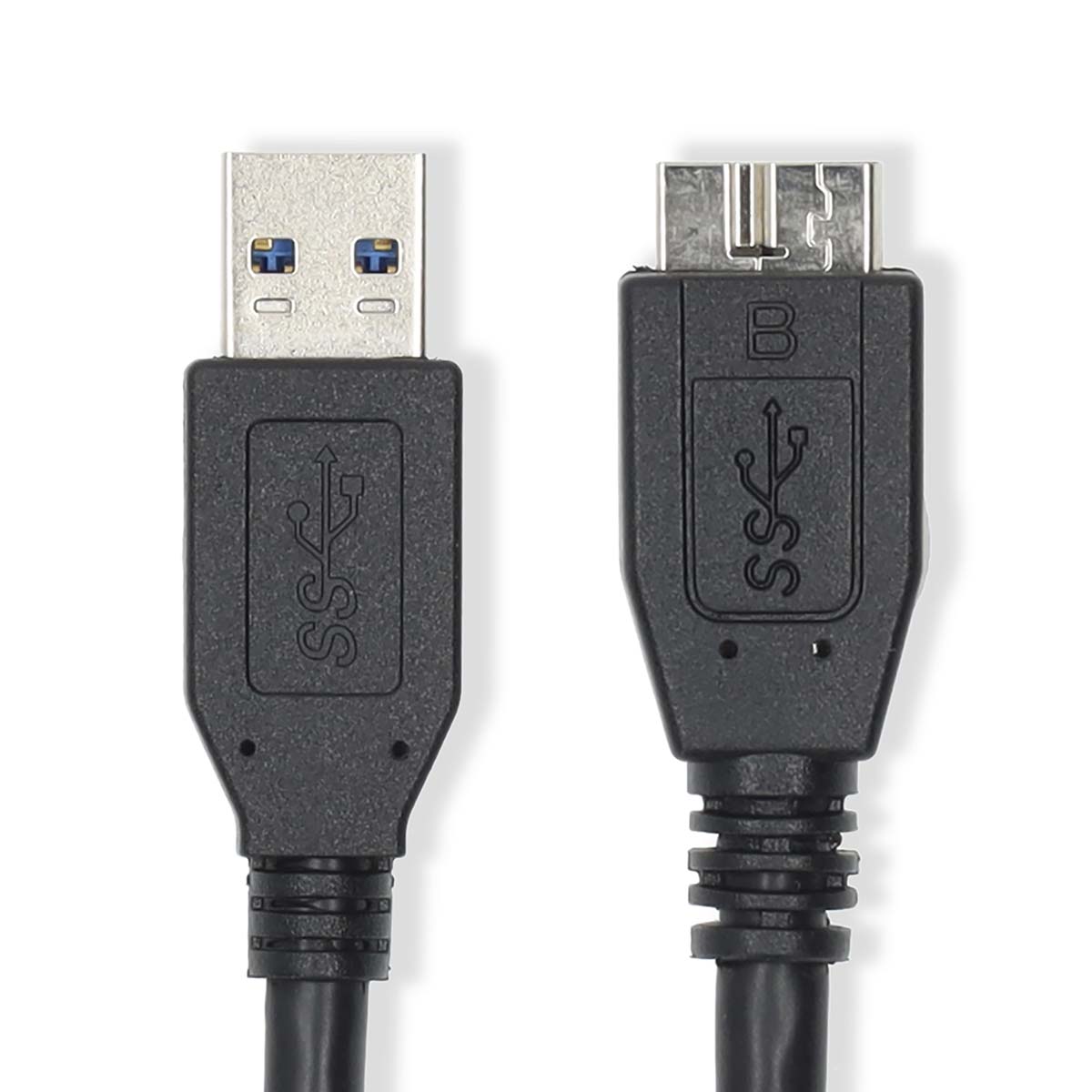 Nedis USB-Kabel | USB 3.2 Gen 1 | USB-A Male | USB Micro-B Male | 5 Gbps | Vernikkeld | 2.00 m | Rond | PVC | Zwart | Label - CCGL61500BK20
