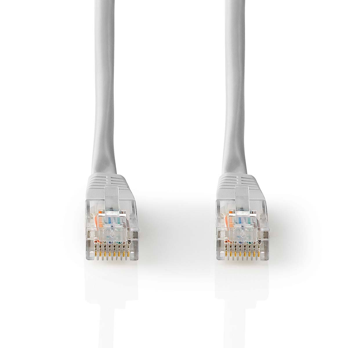 Nedis CAT5e Netwerkkabel | U/UTP | RJ45 Male | RJ45 Male | 2.00 m | Rond | PVC | Grijs | Label - CCGL85101GY20
