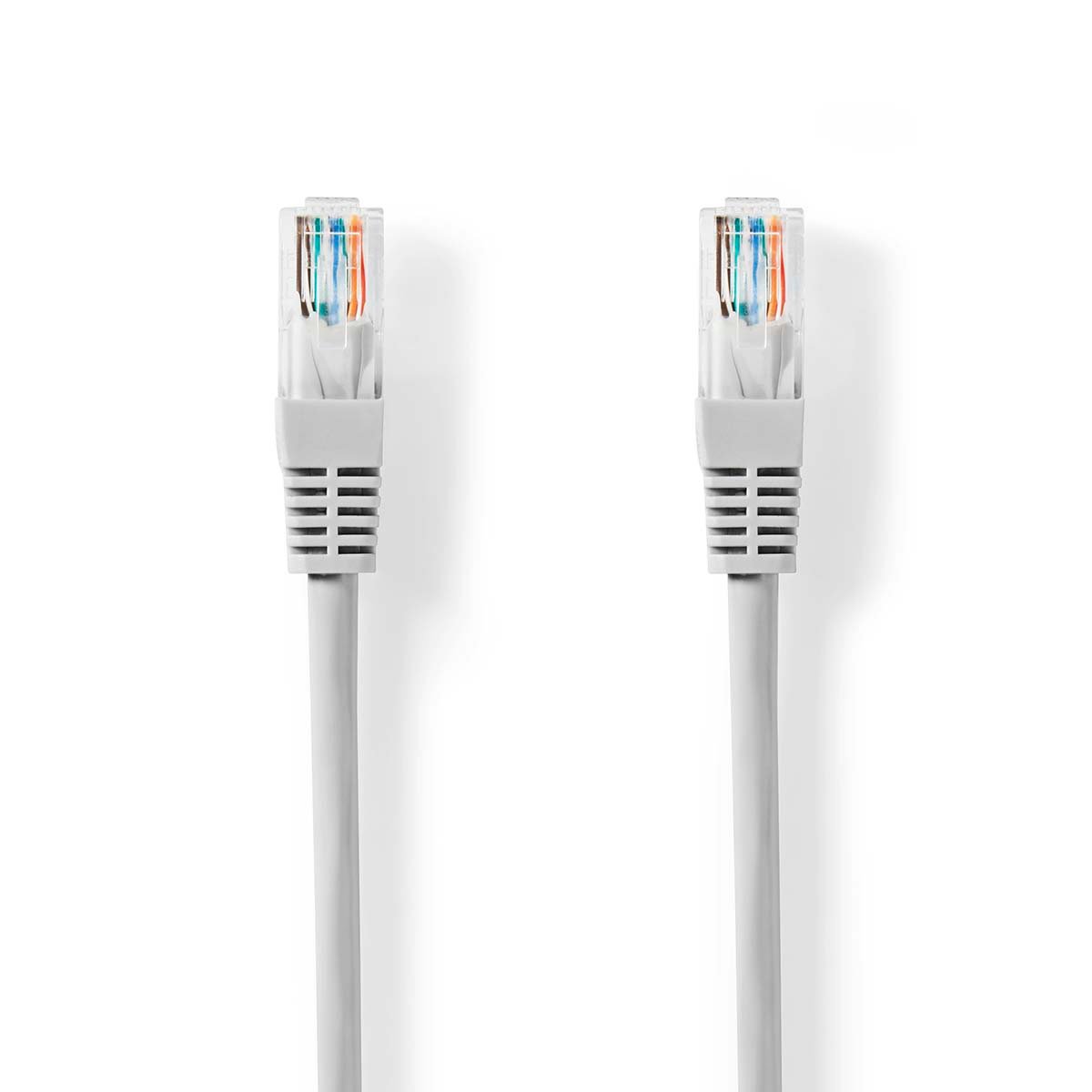 Nedis CAT5e Netwerkkabel | U UTP | RJ45 Male | RJ45 Male | 30.0 m | Rond | PVC | Grijs | Label CCGL85101GY300