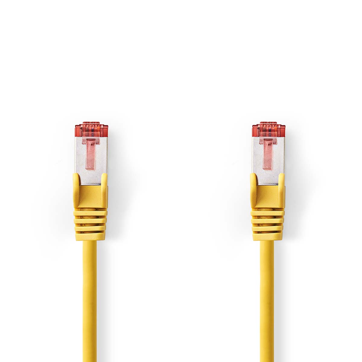 Nedis CAT6 Netwerkkabel | RJ45 Male | RJ45 Male | S/FTP | 15.0 m | Rond | LSZH | Grijs | Label - CCGL85221YE150