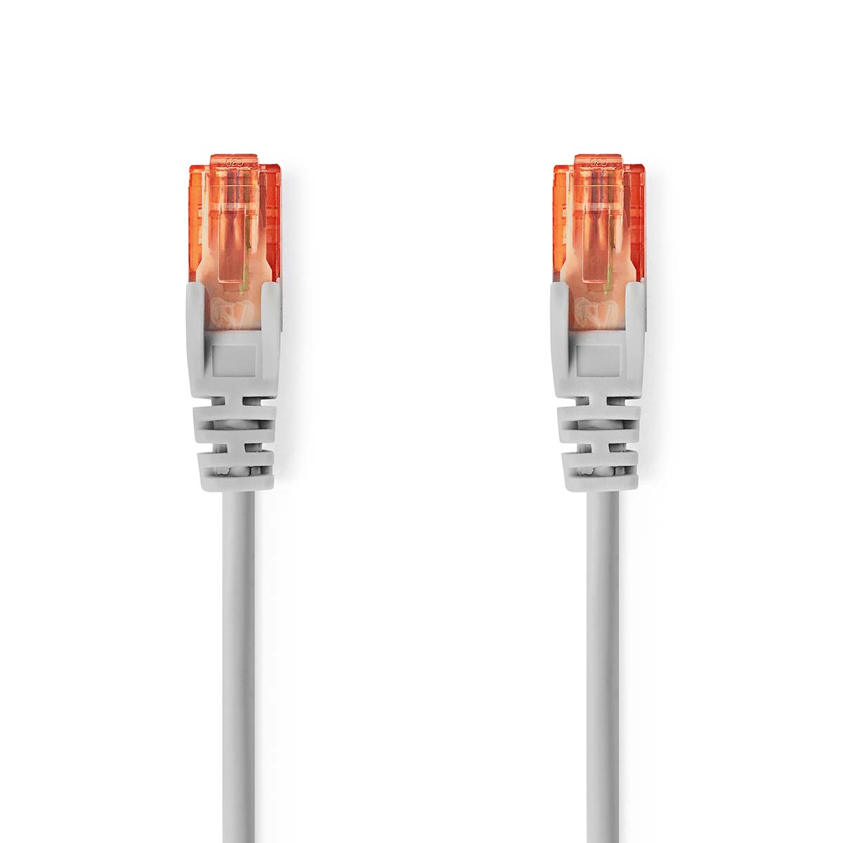 Nedis CAT6 Netwerkkabel | RJ45 Male | RJ45 Male | U/UTP | 15.0 m | Rond | PVC | Grijs | Label - CCGL85230GY150