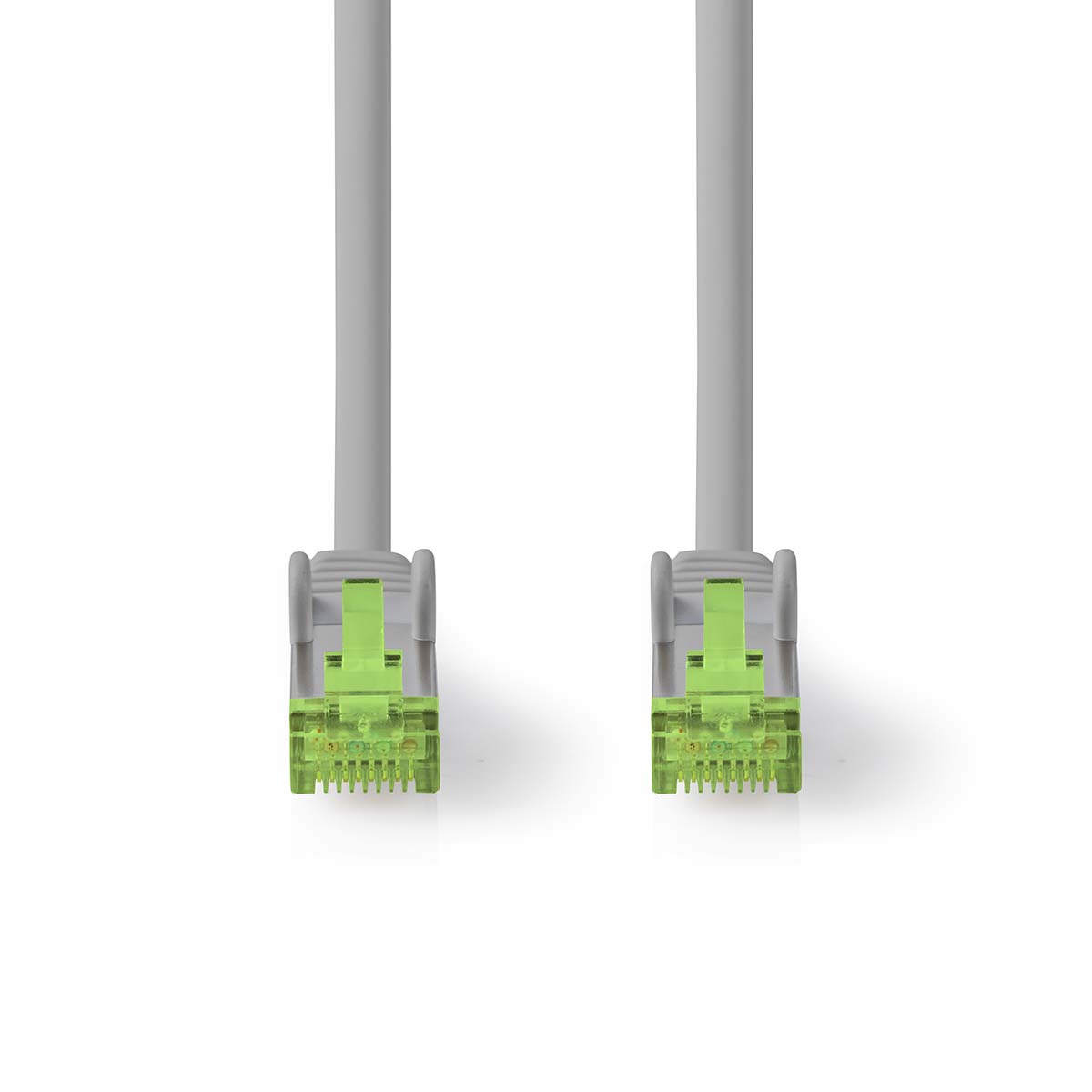 Nedis Cat 8.1 Netwerkkabel | S FTP | RJ45 Male | RJ45 Male | 15.0 m | Rond | LSZH | Grijs | Label CCGL85520GY150