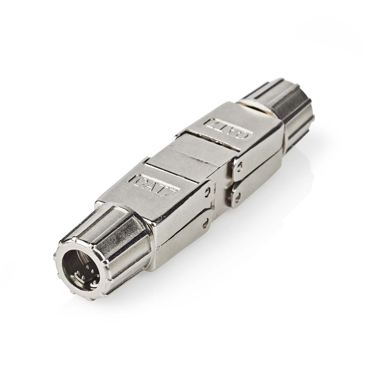 Nedis Netwerkkoppeling | CAT7 | Afgeschermd | RJ45 Female | RJ45 Female | Recht | Metaal | Doos - CCGB89020ME