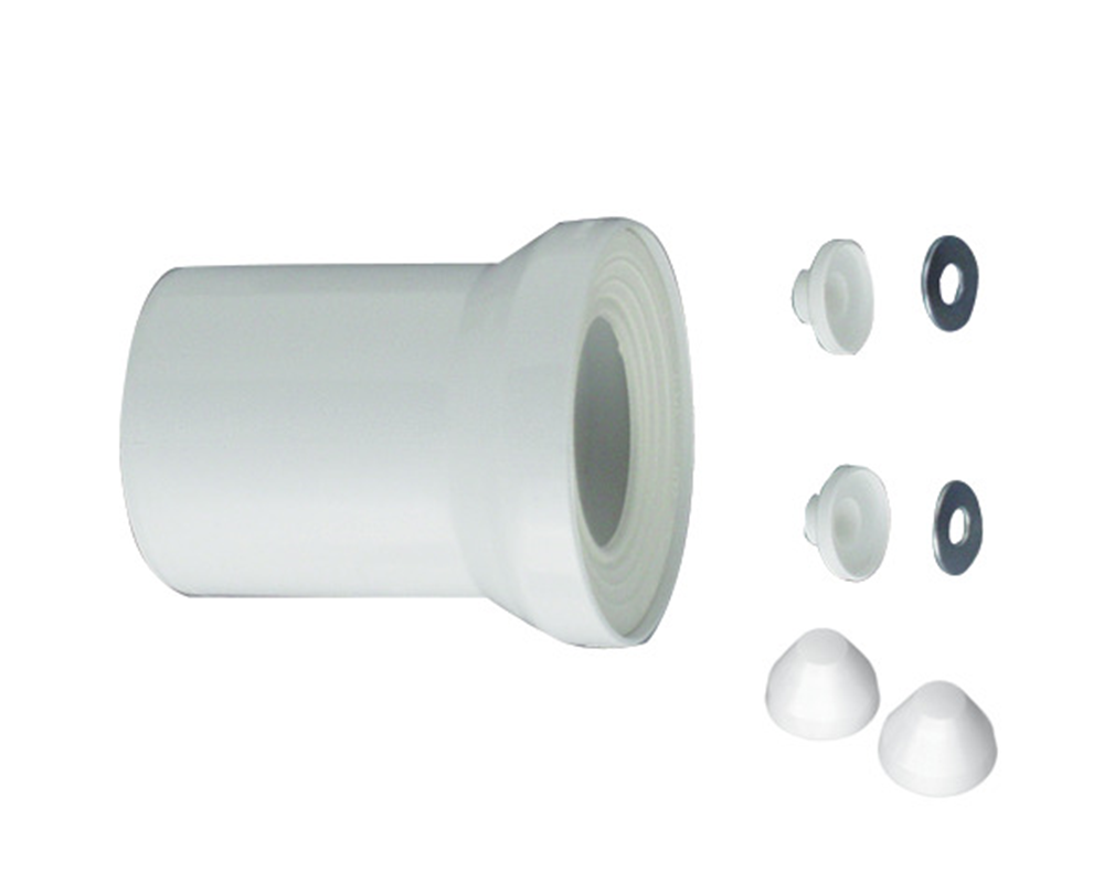 Cornat Wand-Wc Afloop Recht Dn90 180Mm Zw CKAST90180