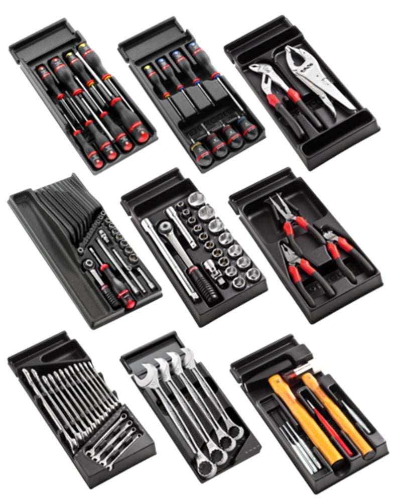Facom 105-delige set vrachtwagens met inlay&apos;s - CM.105