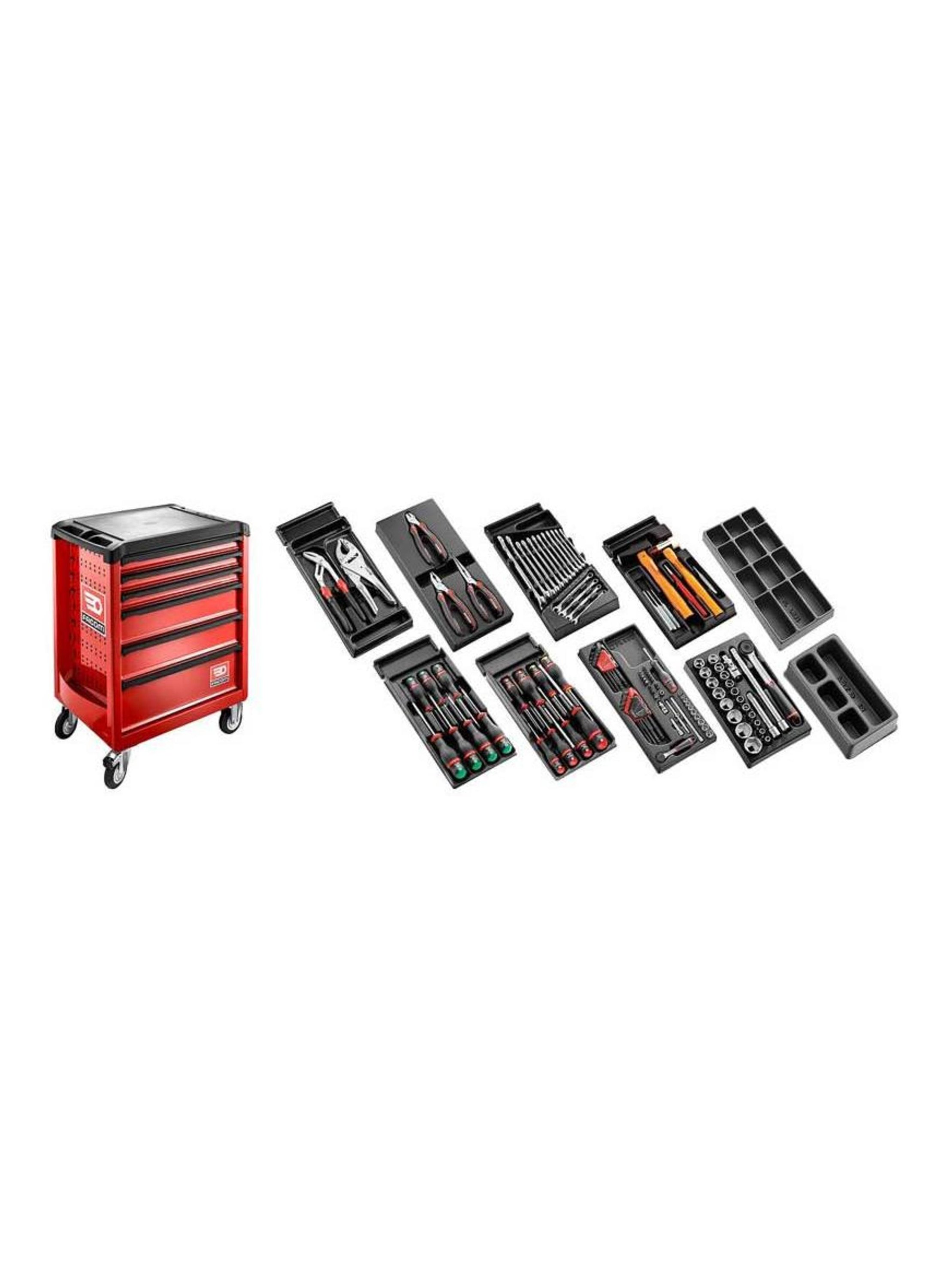 Facom Universele Gereedschapset 118Delig - CM.118 - CM.118