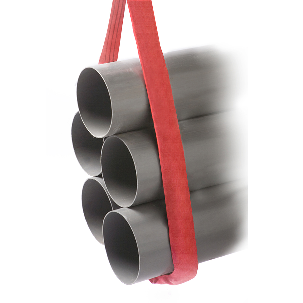 Delta Rondstrop | volgens EN 1492-2 | rood | 5 ton | 70 mm | 10 m - CO.RS.050010 CO.RS.050010 afbeelding