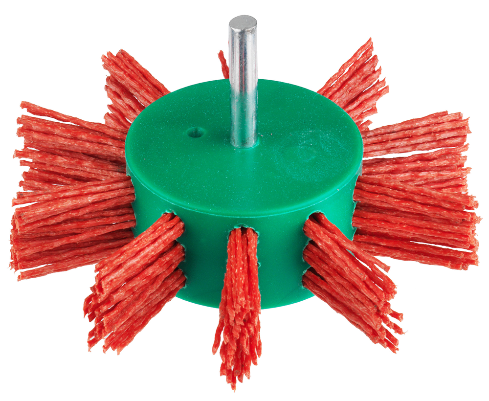 Connex Rotorborstel Bm 100Mm Nylon Rood - COM219100