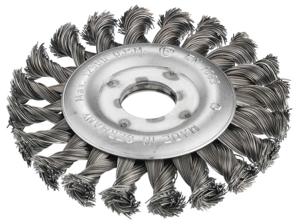 Connex Schijfborstel Hs 115Mm Vlechtdraad COM233115