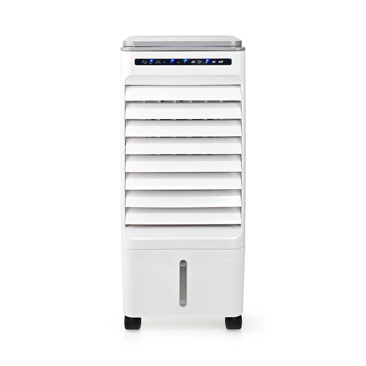 Nedis SmartLife Mobiele Aircooler | Watertankcapaciteit: 5 l | 3 Snelheden | 215 m³/h | Zwenkfunctie | Afstandsbediening | Uitschakeltimer |