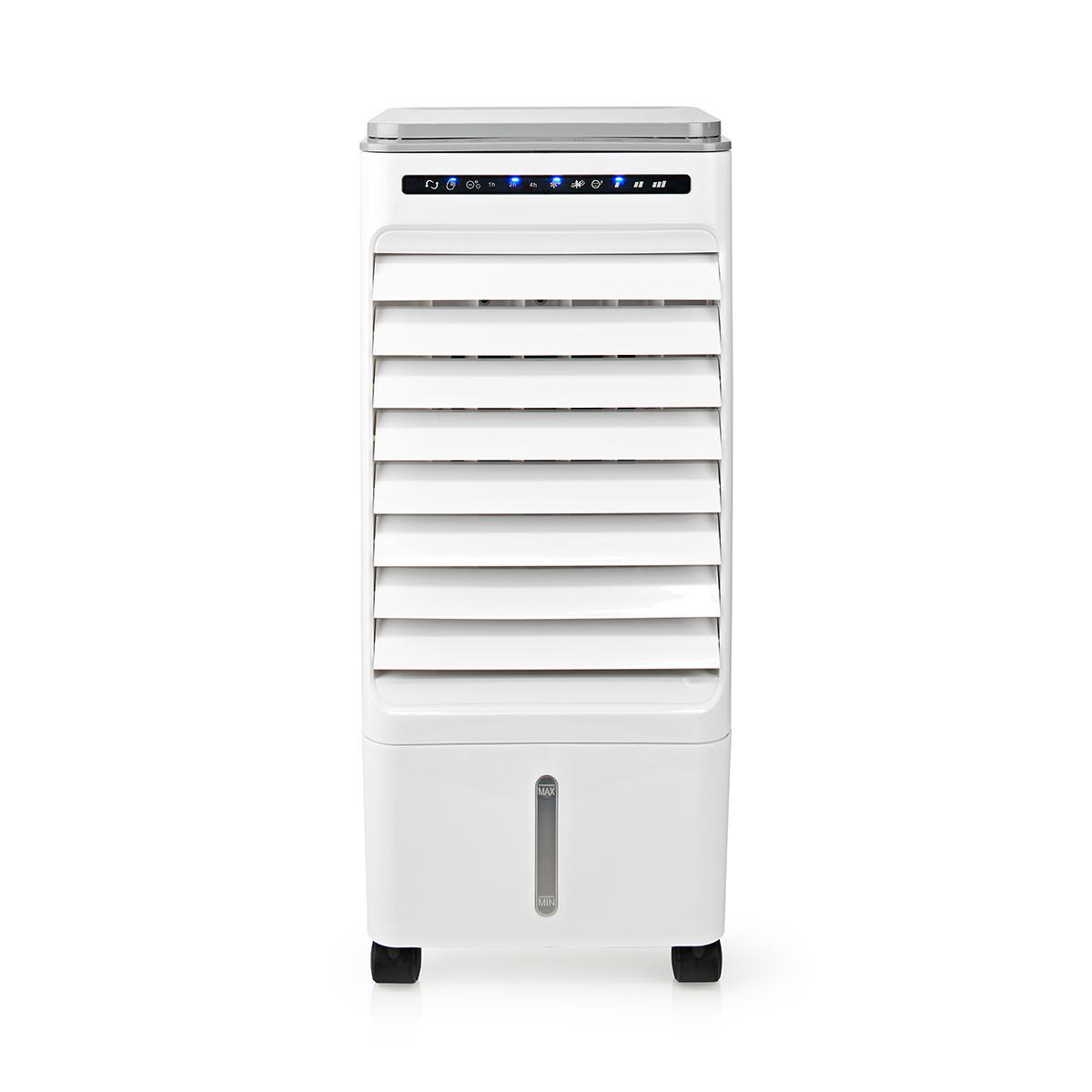 Nedis Mobiele Aircooler - Watertankcapaciteit: 5 l - 3 Snelheden - 215 m³/h - Zwenkfunctie - Afstandsbediening - Uitschakeltimer - Ioniserende functie