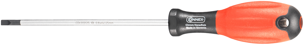 Connex Schroevendraaier Plat 4.0X125 1Com COX310125