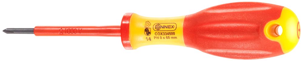Connex Schroevendraaier Ph0 60Mm 1Kv 1C COX334500