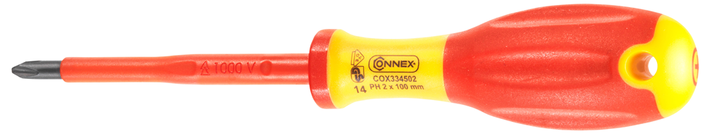 Connex Schroevendraaier Ph2 100Mm 1Kv 1C COX334502