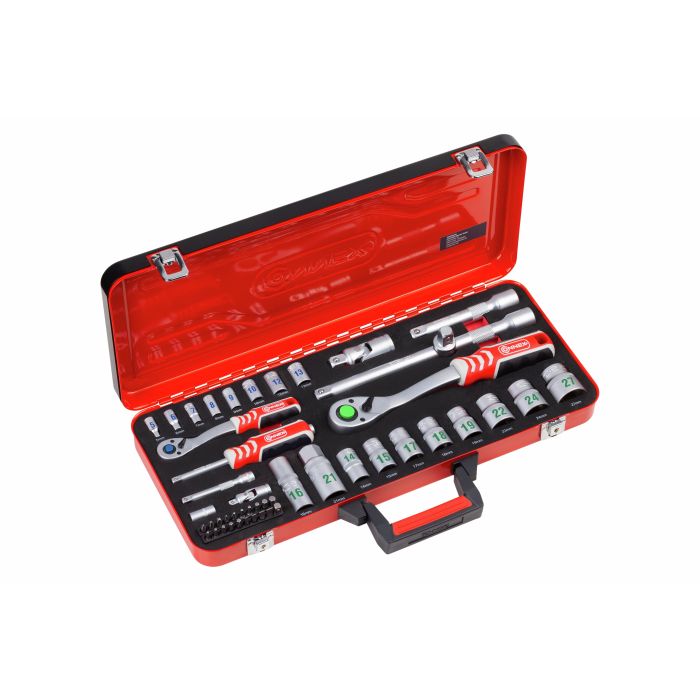 Connex Dopsleutelset 1/4 + 1/2 48-DELIG - COX580248