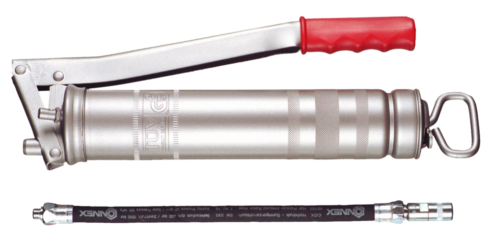 Vetspuit 300 mm 0.5 liter met rubberen Hogedrukslang 300 mm