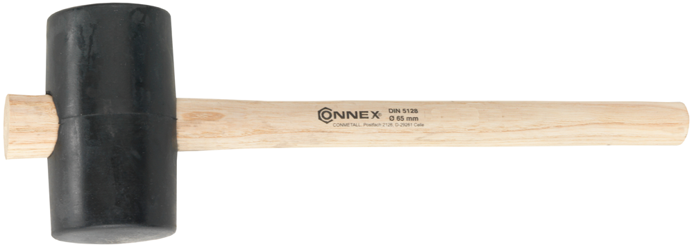 Connex Gummihamer 54Mm Zwart Hout COX625102