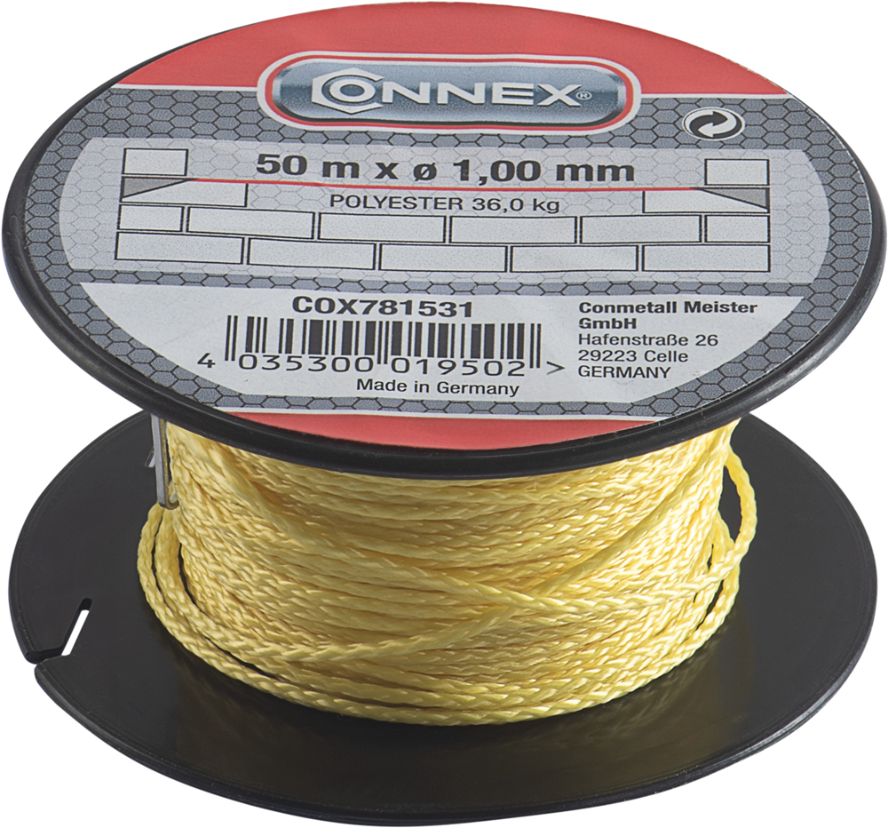 Connex Metselkoord Pes 1Mm Fl Bobijn 50M COX781531