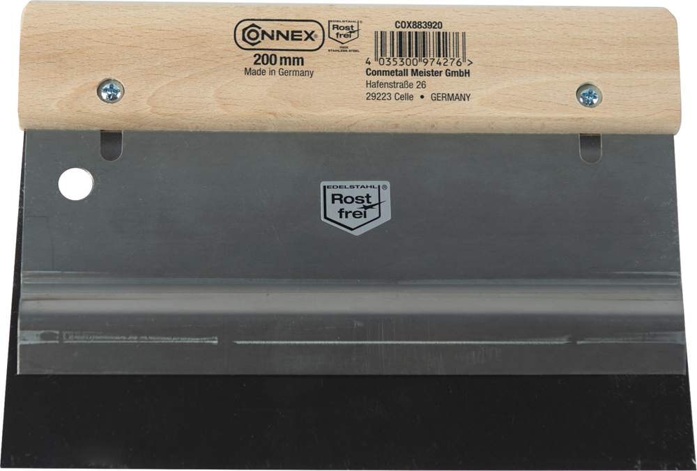 Connex Spatel Dubbel Blad 200Mm Rvs COX883920